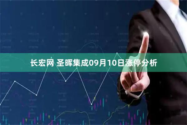 长宏网 圣晖集成09月10日涨停分析